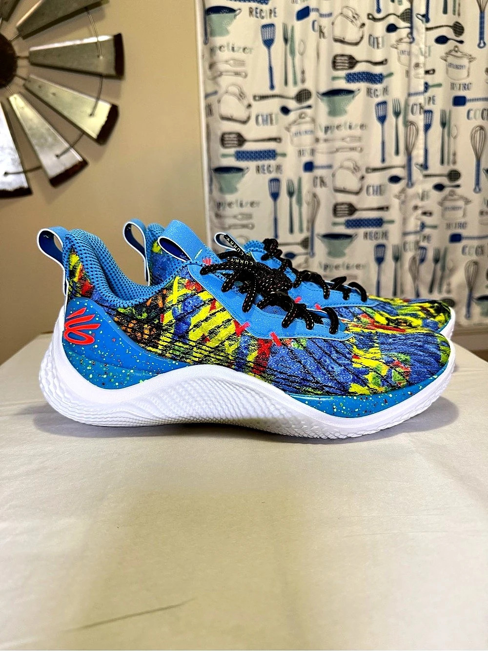 Under Armour UA HOVR™ Turbulence 2 Men's Athletic Shoes Blue & Yellow US Like